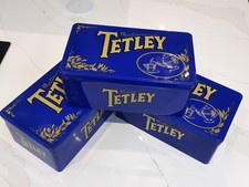 3x Tetley Vintage Tea Tins