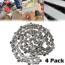 20 Inch Chainsaw Saw Chain 76 Links Replacement Saw Mill Ripping Chain 4Packs