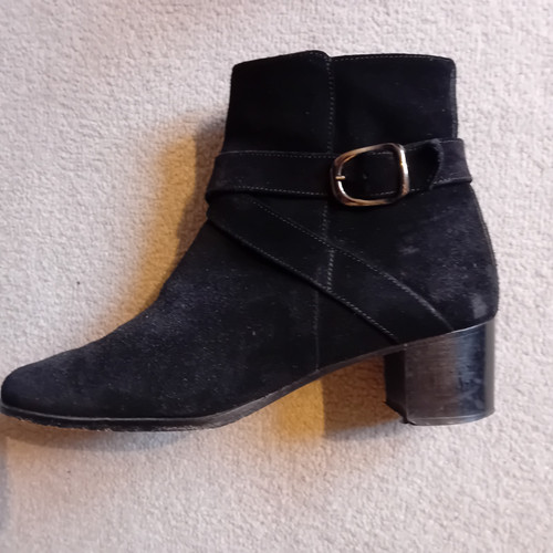 Italian leather heeled - leather,