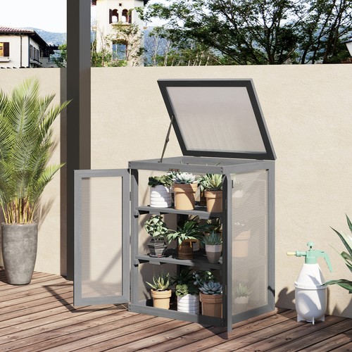 Mini wood greenhouse cold - mini,