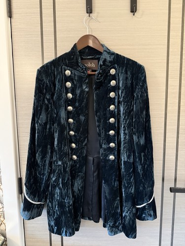 Moloh crushed velvet military - moloh,
