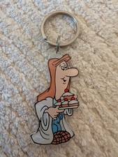 Vintage Collectable Lyons Tetley Tea Folk Character Keyring 1995 #2