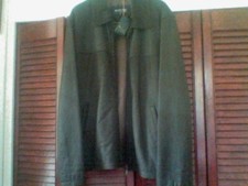 Mens woodland leather jacket - woodland,