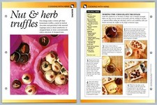 Nut & Herb Truffles - Cooking - Secret World Of Herbs Fact File Card