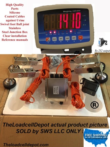 Livestock scale kit for - for, cattle