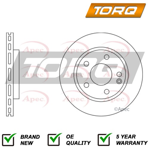 Brake disc front torq fits - disc,
