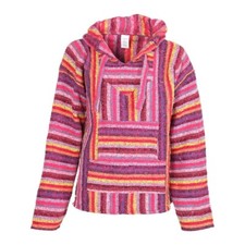 Fair Trade Baja Hoodie Pink