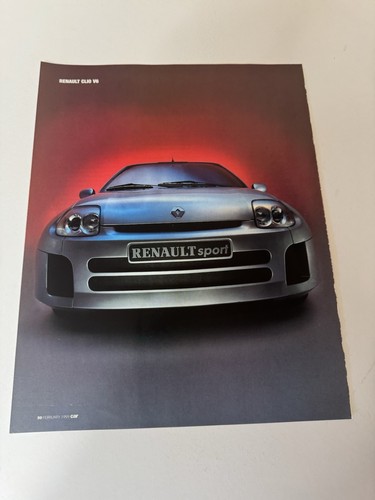 Original classic renault clio - classic,