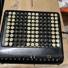 Vintage Comptometer Burroughs Calculator Detroit Michigan