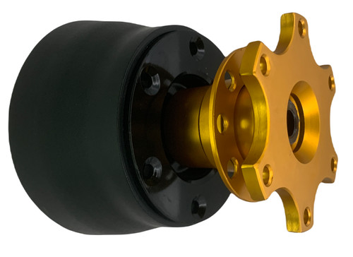 Gold quick release steering - release,