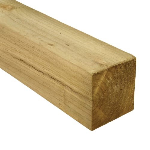 Fence post incised timber - fence,