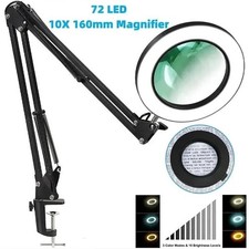 10X LED Magnifying Glass Desk