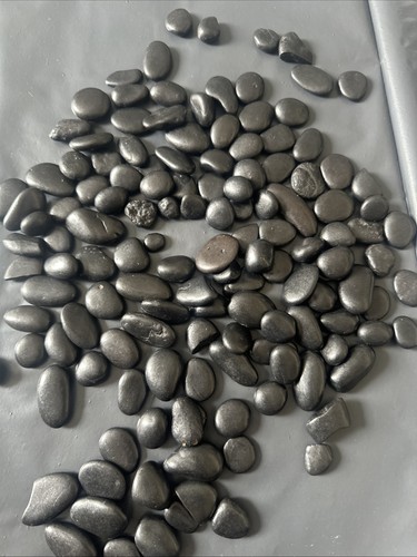 130 smooth black - black, stone