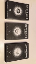 Death Note By Tsugumi Ohba Black Edition Books Series 1-3 Volumes 1-6 -WRDC