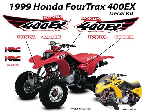 1999 honda trx - 400ex, decal
