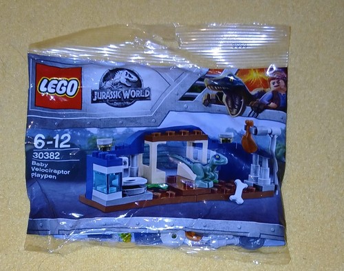 Lego baby velociraptor playpen - velociraptor,