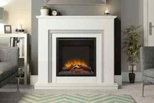 Elgin & Hall PRYZM Embleton Marble Electric Fireplace