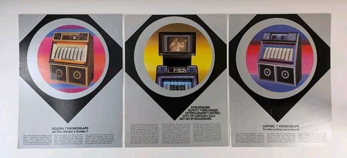 Rowe jukebox flyers original - rowe,