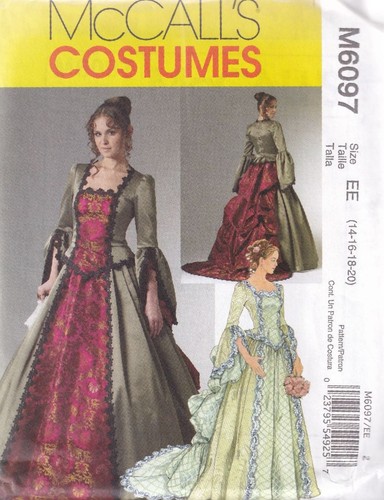 Mccalls 6097 costume sewing - mccalls,