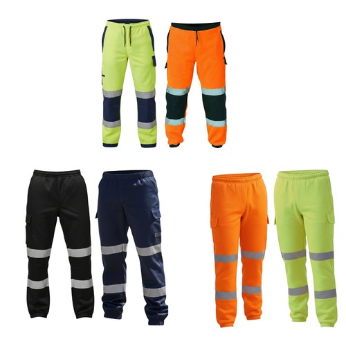 High visibility work trousers - high,