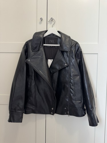 Zara women black leather - women’s,