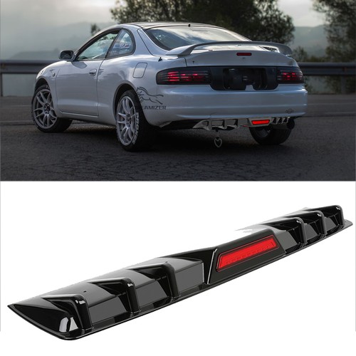 Gloss rear diffuser bumper - rear,