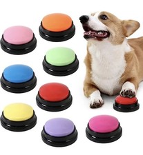 6PCS Dog Buttons Pet Training