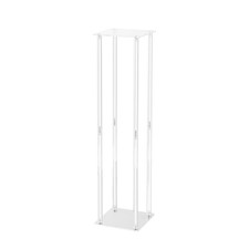 VEVOR  High Wedding Flower Stand, with Acrylic Laminate,Acrylic Vase Column