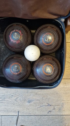 Vintage henselite bowls balls - vintage,