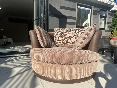 Swivel sofa dfs cuddle - swivel,