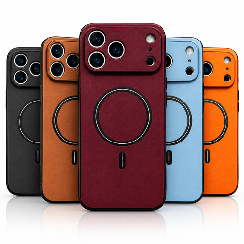 Shockproof leather magsafe - shockproof,