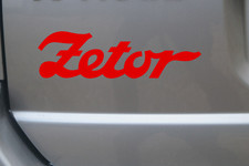 Zetor tractor logo vinyl decal