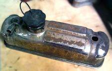 Classic Mini A Series Rocker Cover, Oil Filler Cap, Good Used Condition. 