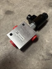 3/2 spool solenoid valve - G1/4 - 24vdc - 22 l/min - 200bar + emergency valve