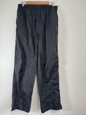 adidas Golf Trousers Bottoms Men Large Black Waterproof Loose Fit Joggers