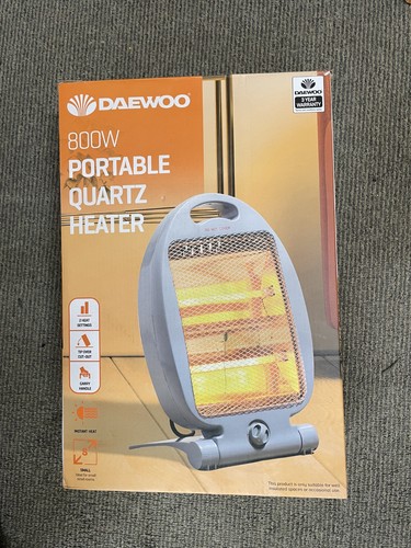 Daewoo 800w halogen portable - 800w,