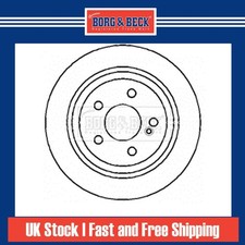 Brake Discs Vented For Mercedes E-Class S212 E 300 CDi/BlueTEC Rear 0004230912