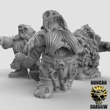 Dwarf Zombies Miniatures