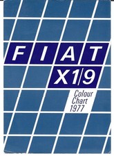 Fiat 1300 exterior - x1/9,