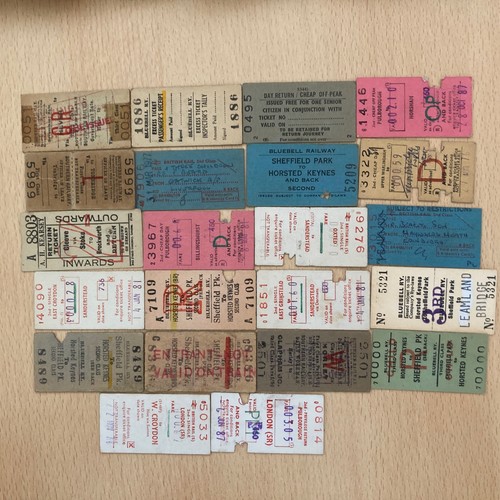 Railway tickets 22 x - railway.,
