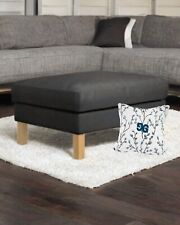 Ikea Karlstad Footstool Cover - Sivik Dark Grey 901.184.01