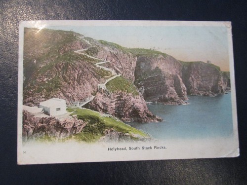 Postcard holyhead south stack - holyhead,,