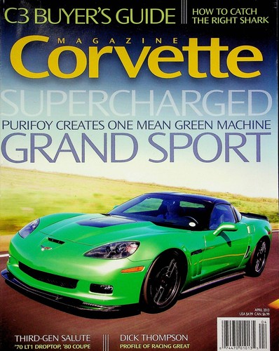 Corvette magazine supercharged - magazine,