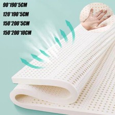 Natural Latex Mattress Double Rubber Cushion Extra Soft Breathable Thin Model