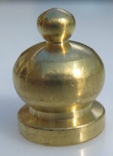 Brass finial