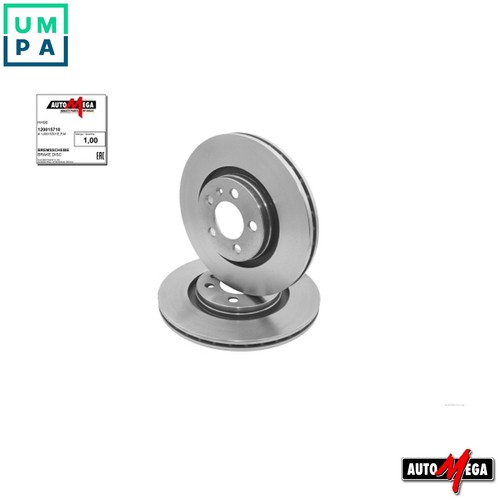 Brake disc 120015710 for - 2x,