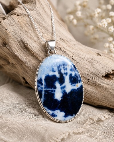 Large blue and - and, white