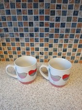 sainsburys home "geometric Red