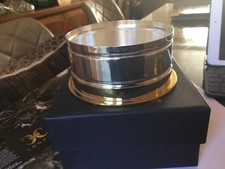 Culinary Concepts Silver Plate & Brass,12g Cartridge,Wine Bottle Holder ,GN-6120