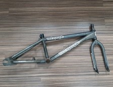 Wethepeople WTP Trillseeker 2002 Mid School BMX Frame And Fork Raw 20" 21tt